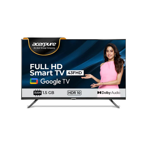 Acerpure 109 cm (43 inch) Aspire Series FHD Ready LED Smart Google TV (Black)