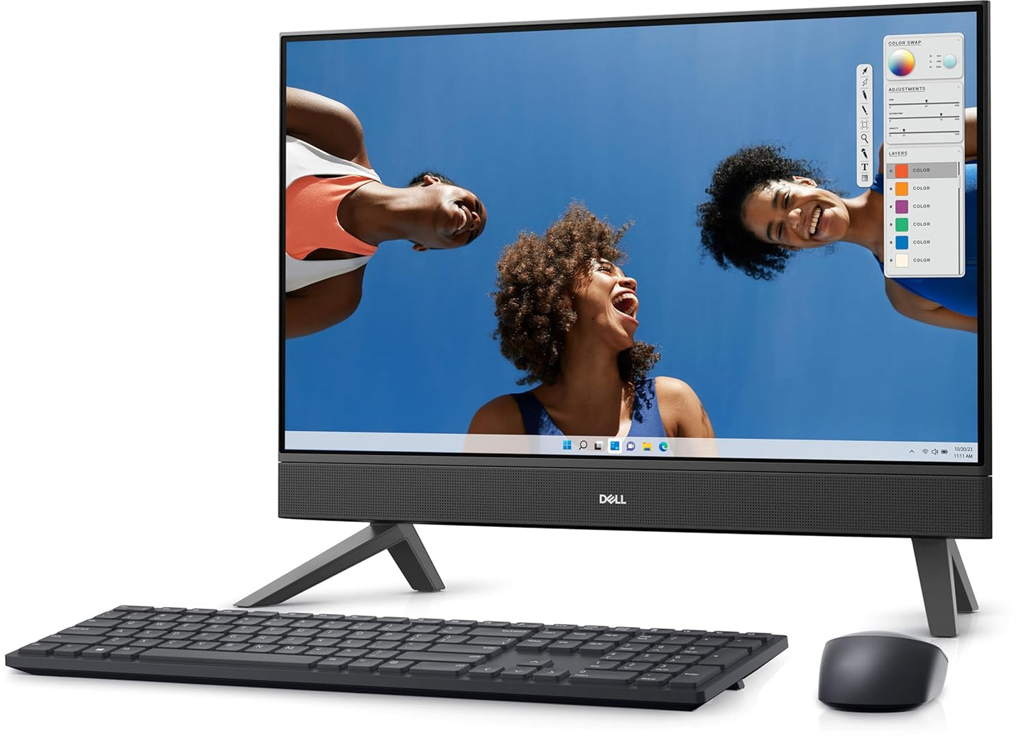 DELL AIO 5430 OIA5430103403RINW1 – Intel Core 3, 8GB RAM, 512GB SSD, FHD Display
