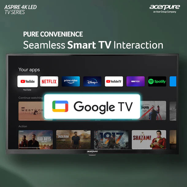 Acerpure 32 inch HD(AP32HG41AFLAD)D-LED, Google TV