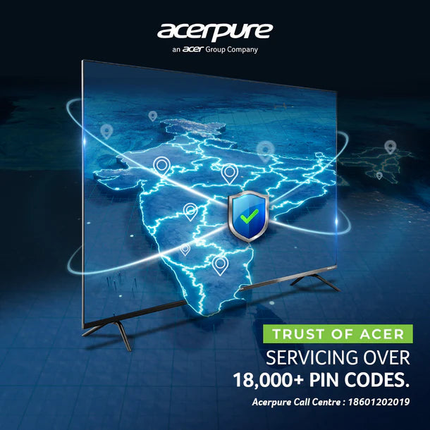 Acerpure 80 cm (32 inch) Aspire HD Ready LED Smart Google TV (Black)