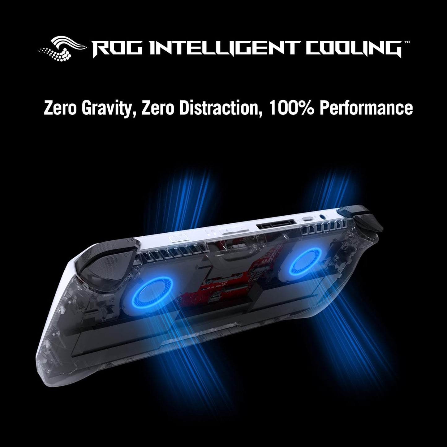 ASUS ROG Ally Handheld Gaming Console (17.78cm (7)/120Hz/AMD Ryzen Z1 Extreme Processor/16GB/512GB SSD/Windows 11 Home/White) RC71L-NH001W