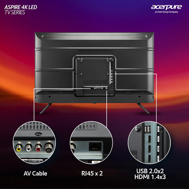 Acerpure 32 inch HD(AP32HG41AFLAD)D-LED, Google TV