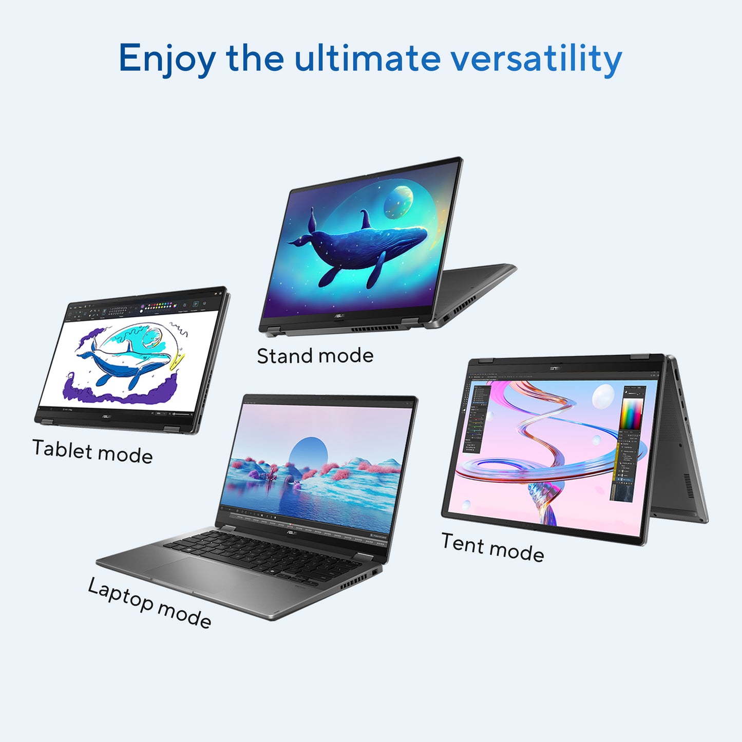 ASUS Vivobook 14 Flip OLED TP3407SA-QL025WS