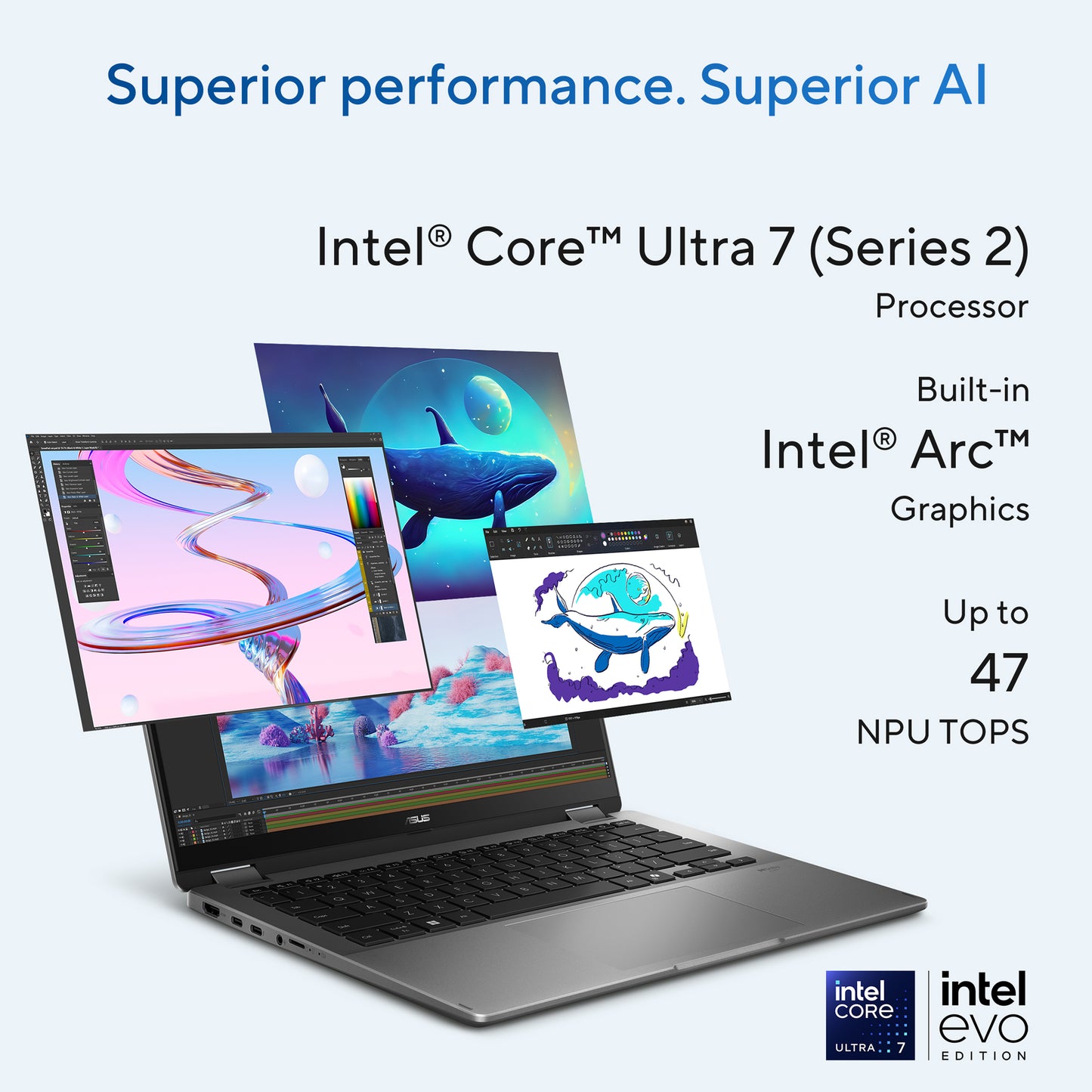 ASUS Vivobook 14 Flip OLED TP3407SA-QL025WS