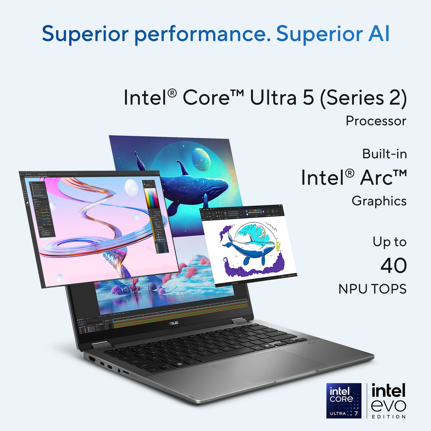 ASUS Vivobook 14 Flip OLED TP3407SA-QL024WS