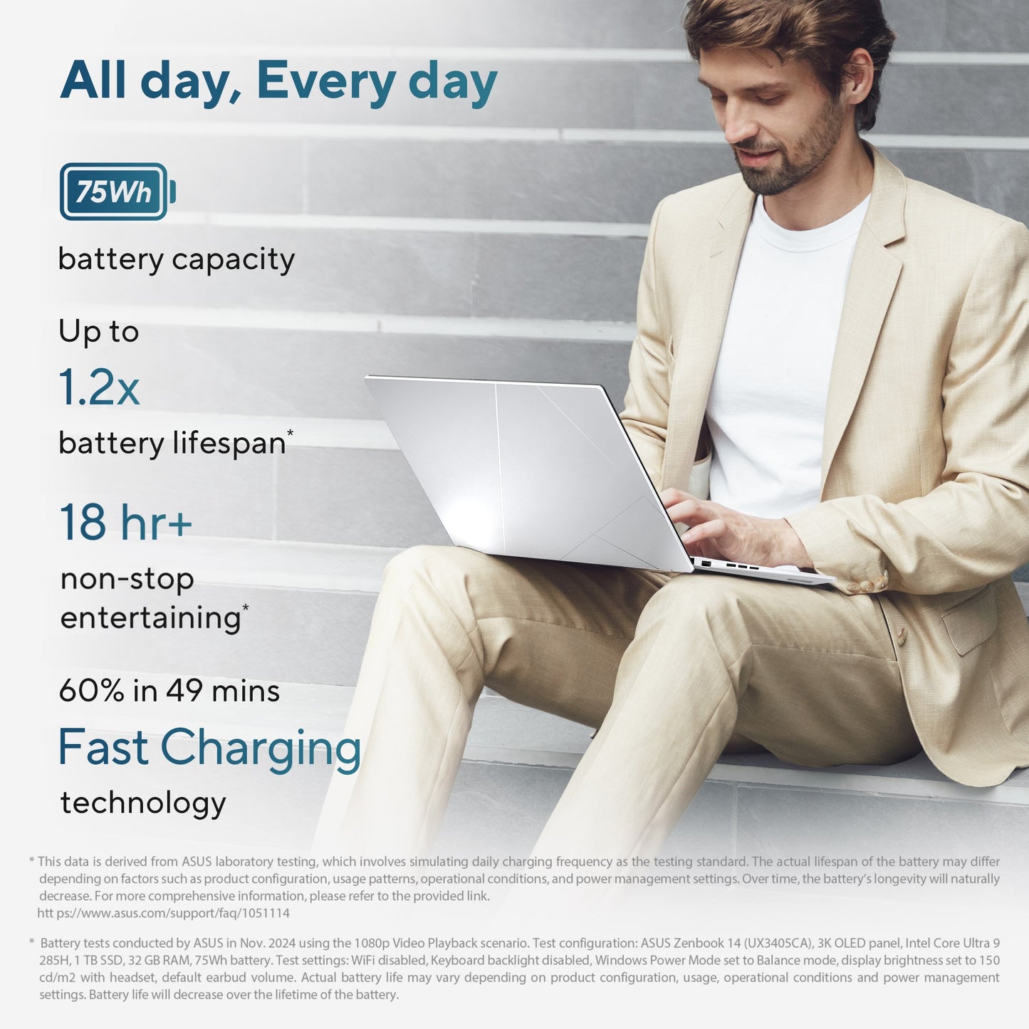 ASUS Zenbook 14 OLED UX3405CA-PZ345WS